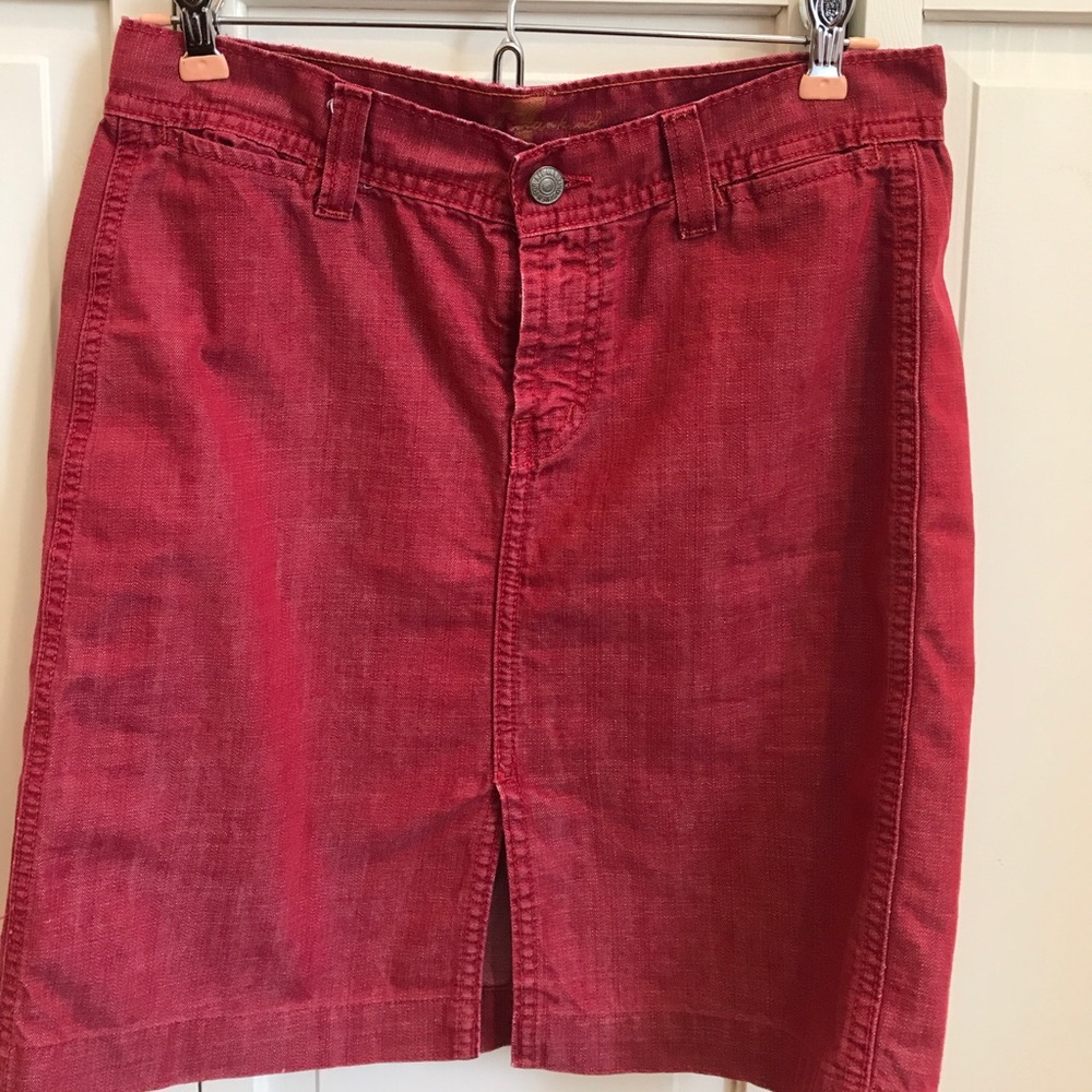 7 Denim skirt